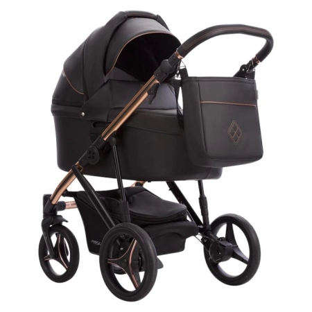 Bebetto Pascal Premium Class Stella 02 kolor czarny wózek 2w1 lub 3w1